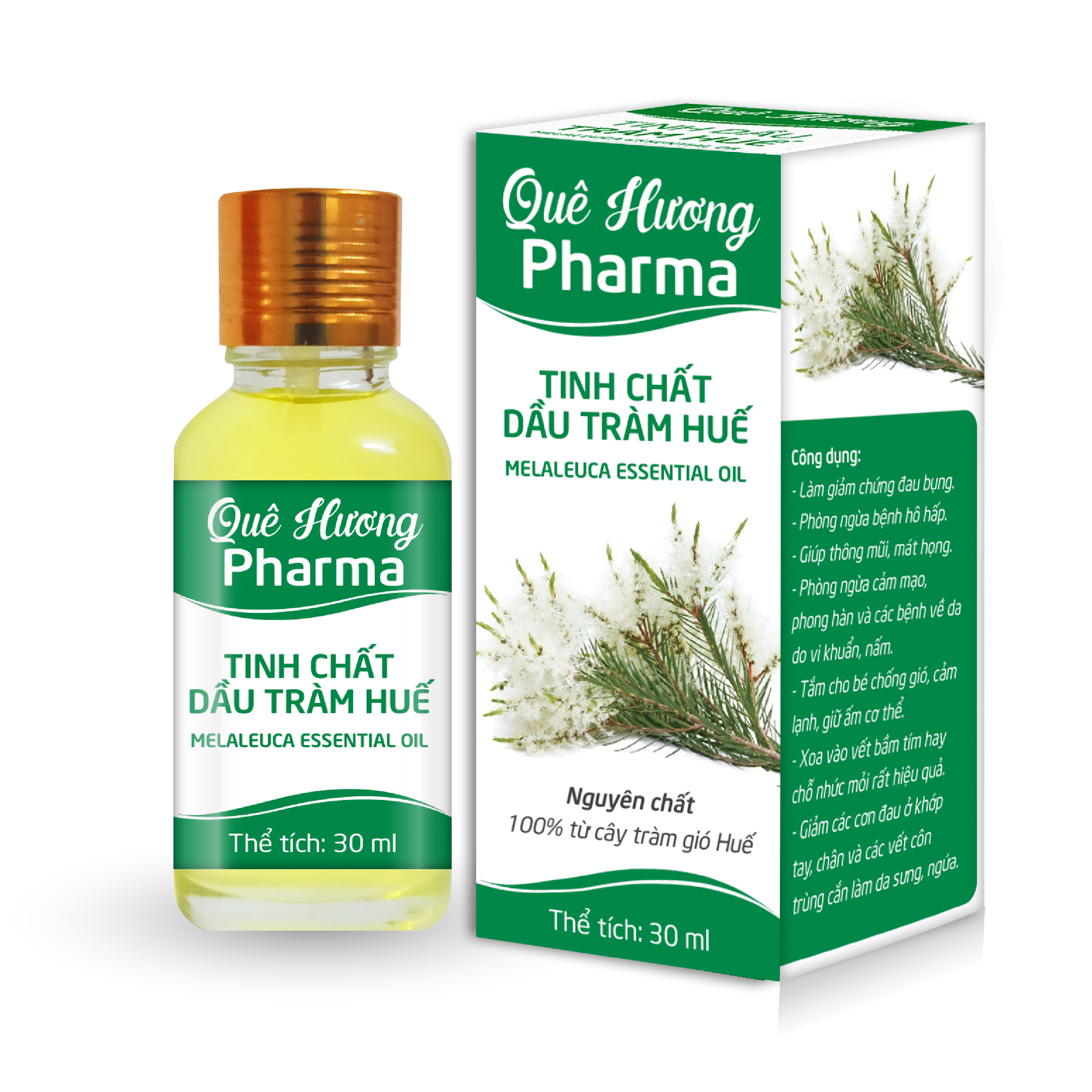 Tinh dầu Tràm Quê Hương Pharma - 30ml