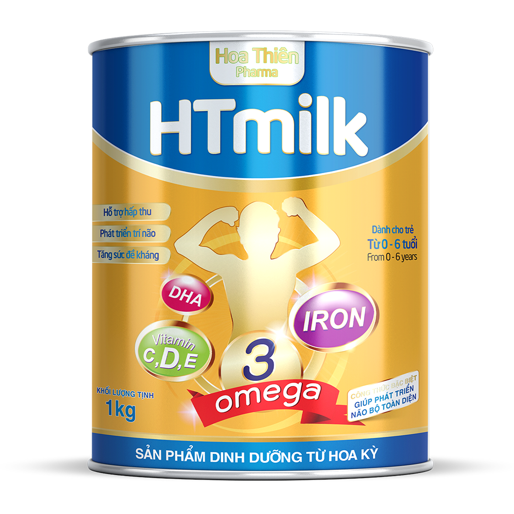 Sữa HTmilk phát triển trí não toàn diện